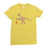T-Rex Basketball Ladies Fitted T-Shirt