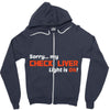 check liver light is on Zipper Hoodie