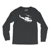 design uh 1h helicopter hubschrauber us army irak krieg war vietnam Long Sleeve Shirts