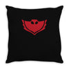 pj masks owlette symbol Throw Pillow