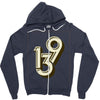 number of 139 Zipper Hoodie