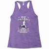 ich laufe Racerback Tank
