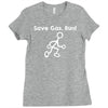 save gas run Ladies Fitted T-Shirt