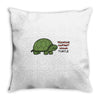 normal ass turtle Throw Pillow