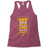 nobody exists on purpose Racerback Tank