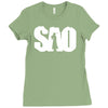 sao Ladies Fitted T-Shirt