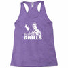 bear grills  funny Racerback Tank