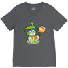 rufu  the green wolf V-Neck Tee