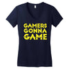 Gamers Gonna Game Women's V-Neck T-Shirt