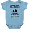 Grandpa And Grandson Fishing Partners For Life Infant Clothing