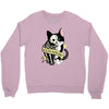 schrodinger cat tattoo Crewneck Sweatshirt