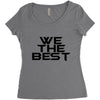 whe the best Women's Triblend Scoop T-shirt