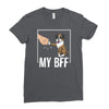 my bff Ladies Fitted T-Shirt