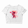 KISS ME PLEASE Crop Top
