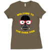 wellcome to the dork side Ladies Fitted T-Shirt