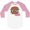 monster burger 3/4 Sleeve Shirt