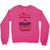 There's This Boy Who Stole My Heart He Calls Me Grandma Crewneck Sweatshirt