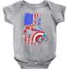 i'm the captain in the war Baby Bodysuit