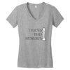 i found this humerus Women's V-Neck T-Shirt