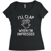 impressed Women's Triblend Scoop T-shirt