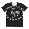 awesome sauce asian humor rooster funny cool All Over Women's T-shirt