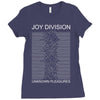 joy division unknown pleasures Ladies Fitted T-Shirt