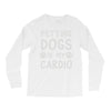 pet dog ladies slogan Long Sleeve Shirts