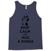 keep calm and hug a panda Tank Top