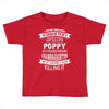 Super Cool Poppy Of A Freaking Awesome Granddaughter Toddler T-shirt