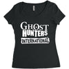 ghost hunters academy international Women's Triblend Scoop T-shirt