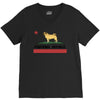 colifornia republic parody pugfornia republic V-Neck Tee