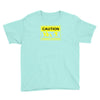 caution zombies crossing t shirt x large funny walking brains awesome Youth Tee
