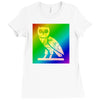ovo awsome Ladies Fitted T-Shirt