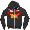 zombie regard qui tue Zipper Hoodie