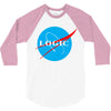logic nasa 3/4 Sleeve Shirt