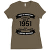 Premium Vintage 1951 Ladies Fitted T-Shirt