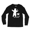 bear grills bbq funny Long Sleeve Shirts