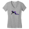 Space Girl Women's V-Neck T-Shirt