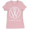 the game winners circle logo Ladies Fitted T-Shirt