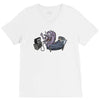monster found something better V-Neck Tee