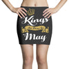 kings are born in may Mini Skirts