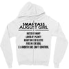 Smartass August Girl Zipper Hoodie