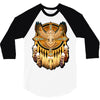 native owl 3/4 Sleeve Shirt