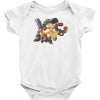 overwatch torbjorn cute spray Baby Onesie