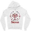 Zelda Glowing Sheikah Eye Zipper Hoodie