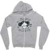 princesses can pew! pew! too Zipper Hoodie