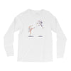swan kick Long Sleeve Shirts