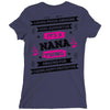 It's A Nana Thing Ladies Fitted T-Shirt