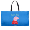peppa pig aunt pig Weekender Totes