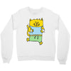 meow is running Crewneck Sweatshirt